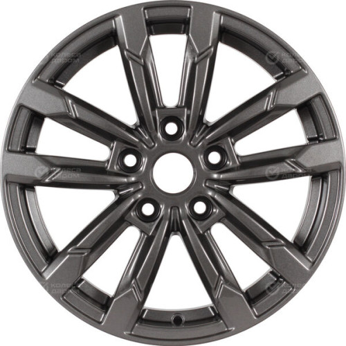 Колесный диск СКАД Кения 6.5xR16 5x108 ET37 DIA65.1 (уценка) темно-серый цвет с перламутровыми оттенками