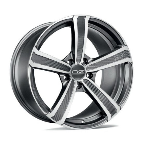 Легковой диск OZ MONTECARLO HLT 9,5x20 5x112 ET33 79 Matt Dark Graphit Diamond Cut