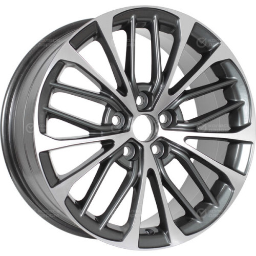 Колесный диск LS LS 1306 8xR18 5x114.3 ET50 DIA60.1 насыщенный темно-серый полностью полированный