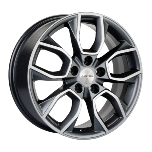 Легковой диск Khomen Wheels KHW1713 7x17 5x112 ET40 57,1 Gray-FP