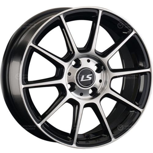 Колесный диск LS LS 820 6.5xR15 4x100 ET40 DIA73.1 черный полностью полированный