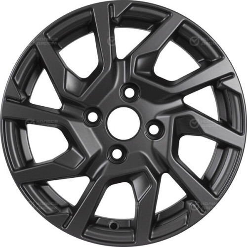 Колесный диск KDW KD1420 5.5xR14 4x98 ET35 DIA58.5 черный матовый