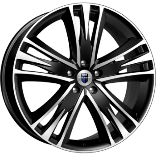 Легковой диск КиК Атлас 8,5x20 5x114,3 ET35 67,1 Алмаз черный