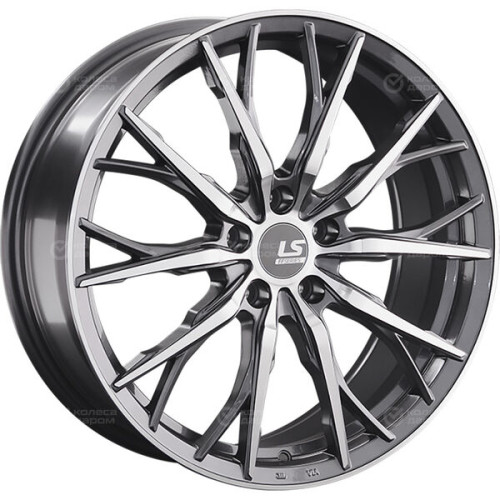 Колесный диск LS FlowForming LS RC11 8xR19 5x114.3 ET35 DIA67.1 насыщенный темно-серый полностью полированный