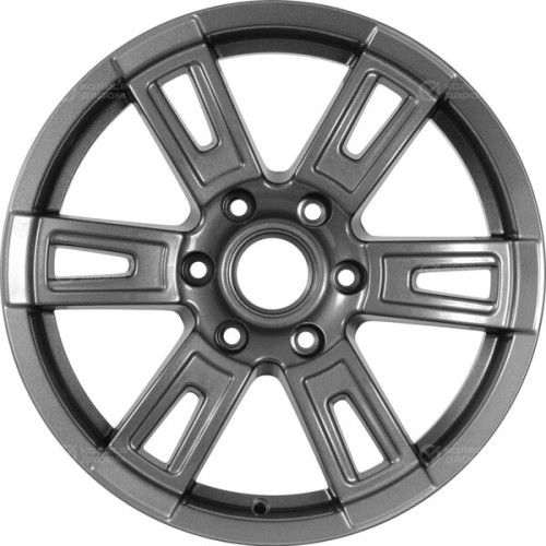 Колесный диск СКАД ТОР-18 8xR18 6x139.7 ET30 DIA67.1 темно-серый цвет с перламутровыми оттенками