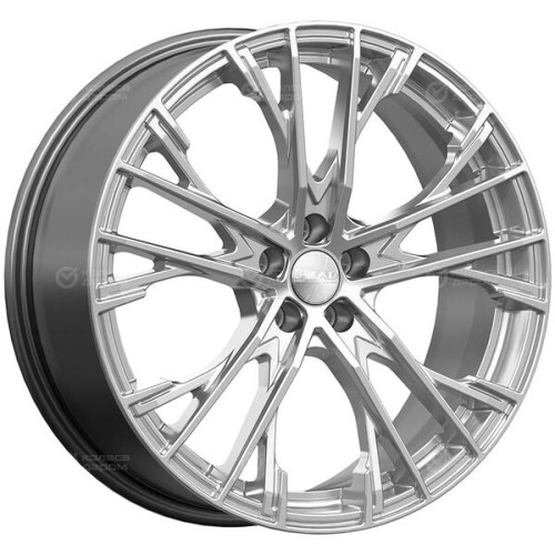 Колесный диск СКАД Ларго 7.5xR19 5x100 ET28 DIA57.1 серебристый