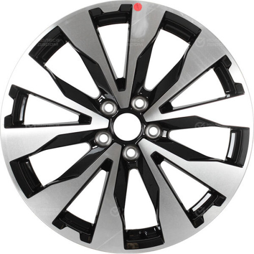 Колесный диск Replay SB25 7xR18 5x100 ET48 DIA56.1 черный полностью полированный