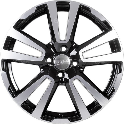 Колесный диск iFree Original КС874 (ZV 17_XRAY) 6.5xR17 4x100 ET41 DIA60.1 черный глянцевый с полированными элементами лицевой поверхности