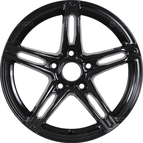 Колесный диск VENTI 1618 6.5xR16 5x114.3 ET31 DIA67.1 черный глянцевый