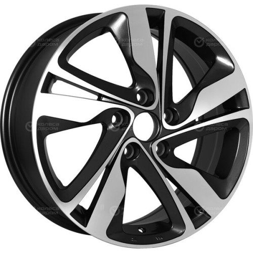 Колесный диск Replay Ki152 7xR17 5x114.3 ET48 DIA67.1 черный полностью полированный