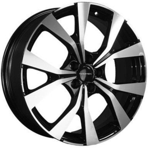 Легковой диск Khomen Wheels KHW1906 7x19 5x114,3 ET40 66,6 Black-FP