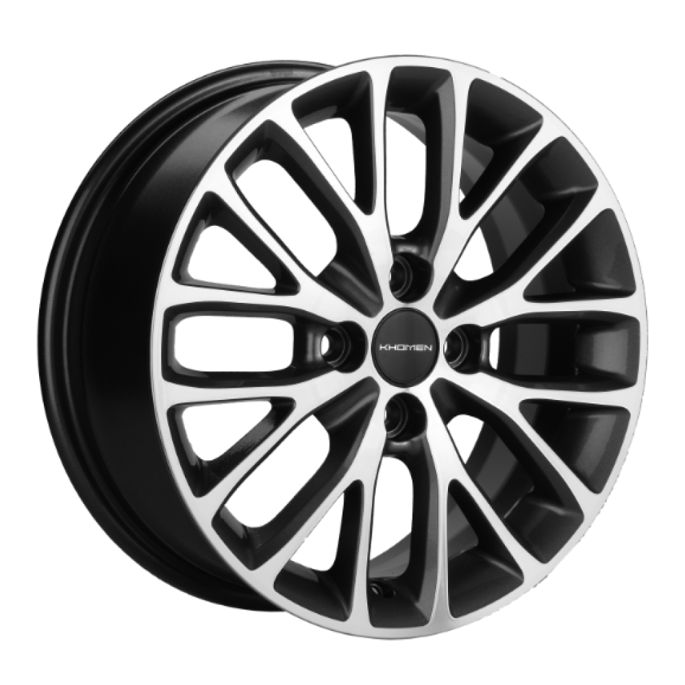 Легковой диск Khomen Wheels KHW1506 6x15 4x98 ET36 58,6 Black