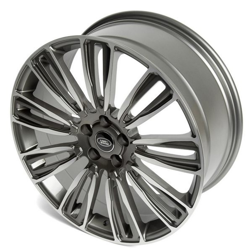 Легковой диск CMST FG405 9,5x21 5x120 ET45 72,6 графит + полированные спицы