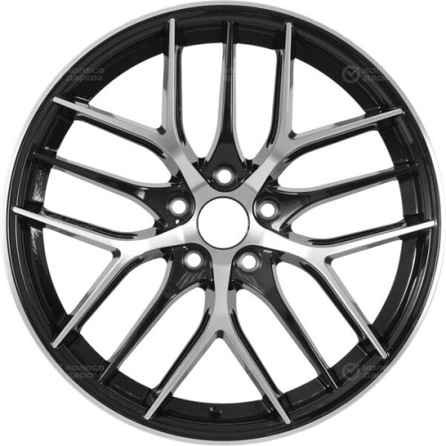 Колесный диск Lizardo XH317 8xR18 5x108 ET33 DIA60.1 черный глянец с полировкой