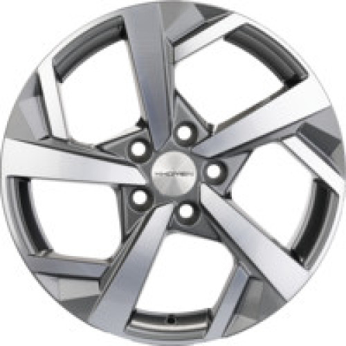 Легковой диск Khomen Wheels Y-Spoke 712 7x17 5x114,3 ET39 60,1 F-Silver