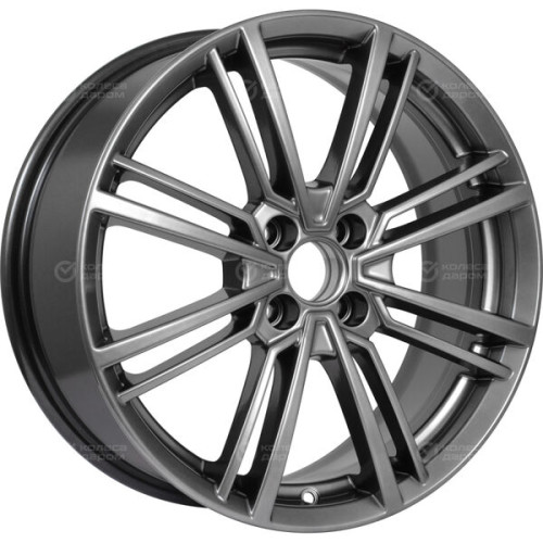Колесный диск КиК Эрфурт-оригинал 7xR17 4x100 ET43 DIA60.1 темно-серебристый
