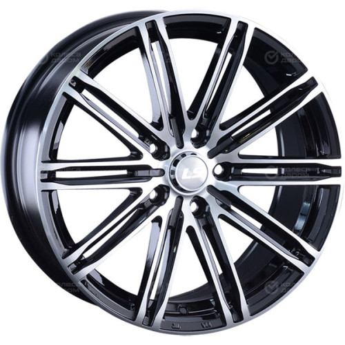 Колесный диск LS LS 848 6xR14 4x98 ET35 DIA58.6 черный полностью полированный