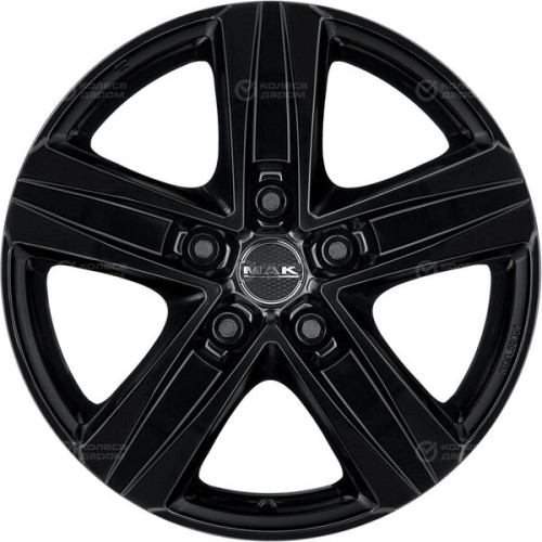 Колесный диск MAK STONE5 7.5xR18 5x108 ET45 DIA63.4 черный глянцевый
