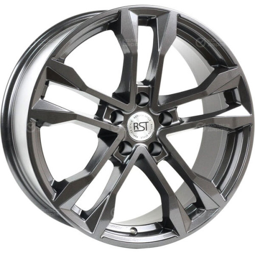 Колесный диск RST R068 8xR18 5x114.3 ET30 DIA60.1 глянцевый тёмно-серый