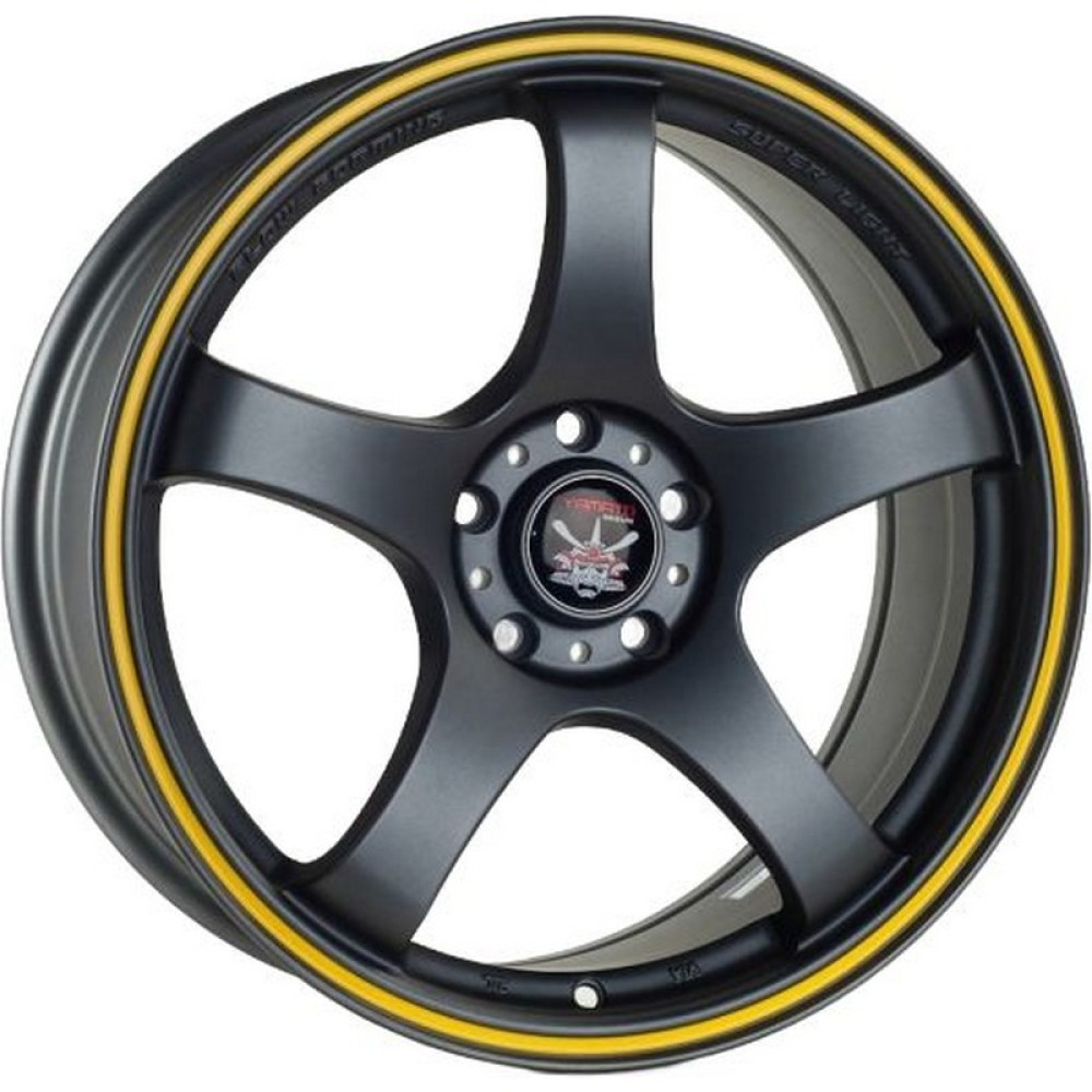 Легковой диск Yamato Minamoto-no Eritomo(Segun) 7,5x17 5x114,3 ET45 60,1 Black Briliant