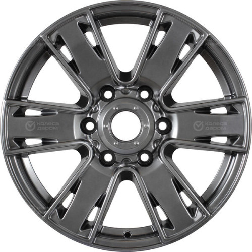 Колесный диск КиК Севенна 7xR17 6x139.7 ET33 DIA100.1 темно-серебристый