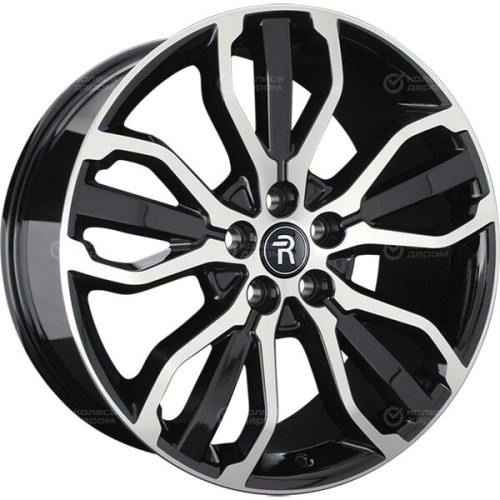 Колесный диск Replay LR45 9.5xR22 5x120 ET49 DIA72.6 черный полностью полированный