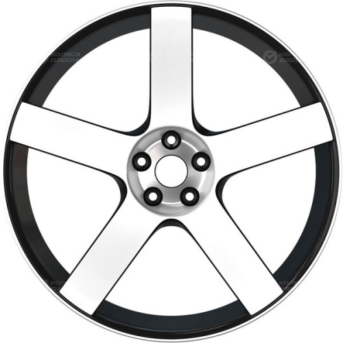 Колесный диск Replay MR152 10xR22 5x130 ET36 DIA84.1 черный матовый полностью полированный