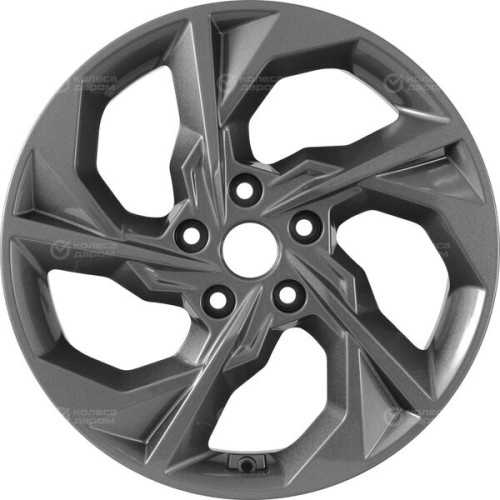 Колесный диск СКАД KL-366 7xR17 5x114.3 ET48 DIA56.1 темно-серый цвет с перламутровыми оттенками