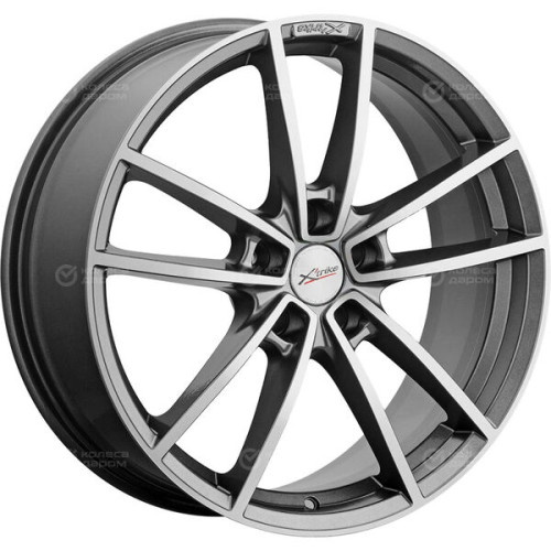 Колесный диск X-trike X140 7.5xR19 5x108 ET41 DIA65.1 темно-серебристый полированный