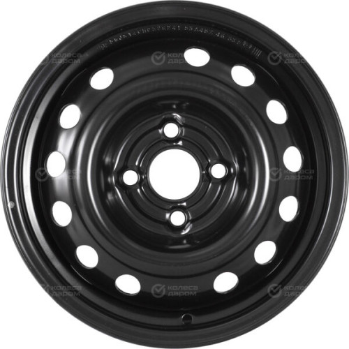 Колесный диск Евразиа ТАПО 53A45Z Евразиа ТАПО 5.5xR14 4x100 ET45 DIA56.6 черный