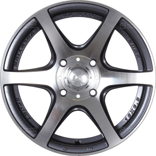 Колесный диск LS LS 328 7.5xR17 5x114.3 ET40 DIA67.1 насыщенный темно-серый полностью полированный