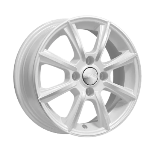 Легковой диск СКАД Монако 5,5x14 4x100 ET38 67,1 Алмаз белый