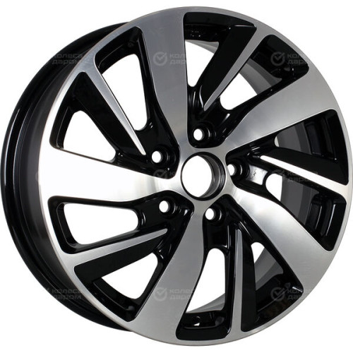 Колесный диск iFree Original КС741 (ZV 16_Octavia) 6.5xR16 5x112 ET46 DIA57.1 черный глянцевый с полированными элементами лицевой поверхности