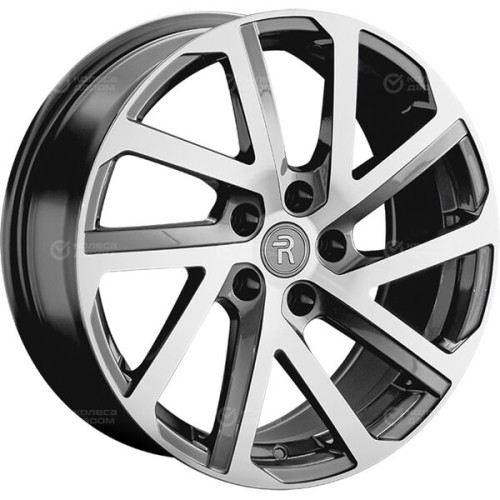 Колесный диск Replay HV73 8xR18 5x114.3 ET40 DIA66.6 насыщенный темно-серый полностью полированный