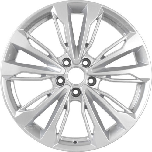 Колесный диск KDW KD1830 7xR18 5x114.3 ET48 DIA67.1 серебряный