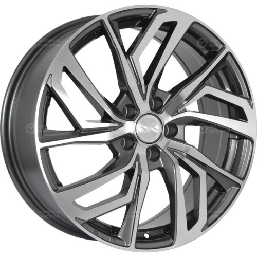 Колесный диск Race Ready CSS4427 7xR17 5x108 ET38 DIA63.3 темный графит глянцевый с полировкой