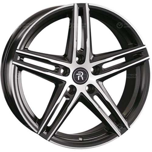 Колесный диск Replay LX189 8.5xR20 5x114.3 ET30 DIA60.1 черный матовый полностью полированный