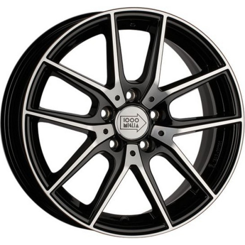 Легковой диск 1000 Miglia MM041 6,5x16 5x112 ET42 57,1 Black Polished