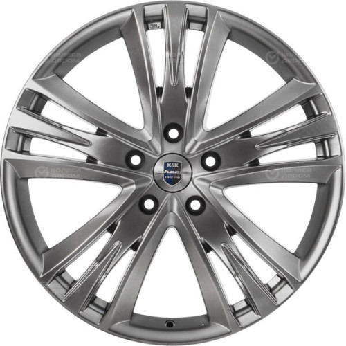 Колесный диск КиК Атлас 8.5xR20 5x120 ET45 DIA72.6 темно-серебристый