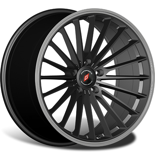 Легковой диск Inforged IFG36 8,5x20 5x108 ET45 63,3 Black Machined Lip