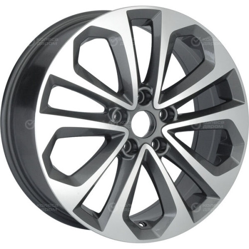 Колесный диск Replay H60 7.5xR17 5x114.3 ET55 DIA64.1 насыщенный темно-серый полностью полированный