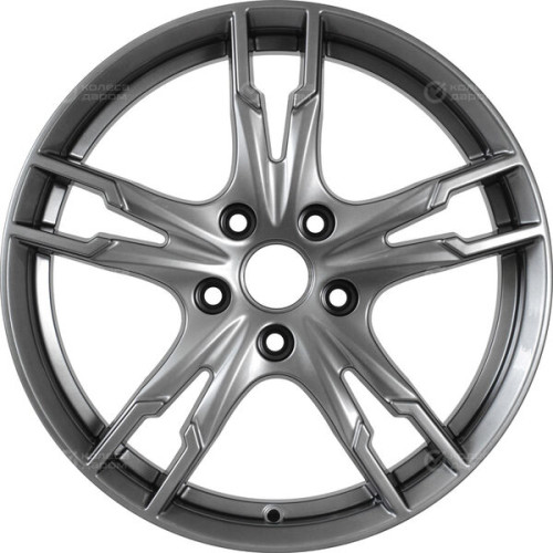 Колесный диск КиК Солар 7xR17 5x114.3 ET45 DIA67.1 темно-серебристый