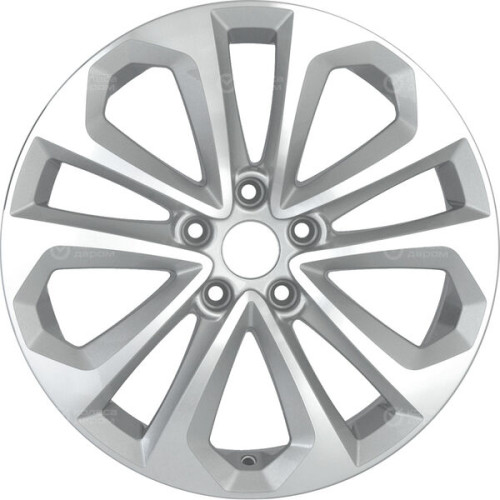 Колесный диск Replay H60 7.5xR17 5x114.3 ET55 DIA64.1 серебристый полированный