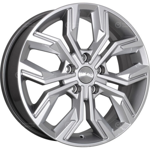 Колесный диск СКАД Амиата 7xR17 5x114.3 ET45 DIA66.1 серебристый