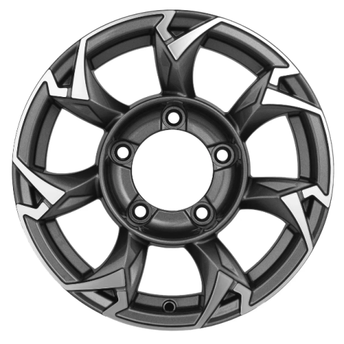 Легковой диск Khomen Wheels KHW1505 5,5x15 5x139,7 ET5 98,5 Gray-FP (уценка: имеется дефект)
