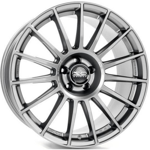 Легковой диск OZ SUPERTURISMO DAKAR 10x20 5x130 ET48 71,6 Matt Graphite Silver Lettering