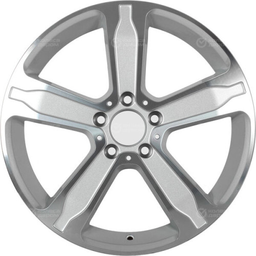 Колесный диск Replay SK124 7xR18 5x112 ET43 DIA57.1 серебристый, с полированной лицевой поверхностью