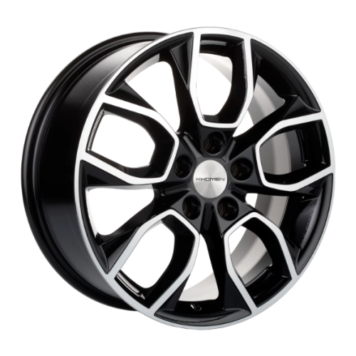 Легковой диск Khomen Wheels KHW1713 7x17 5x114,3 ET51 67,1 Black-FP