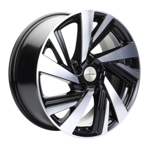 Легковой диск Khomen Wheels KHW1801 7,5x18 5x108 ET40 60,1 Black-FP