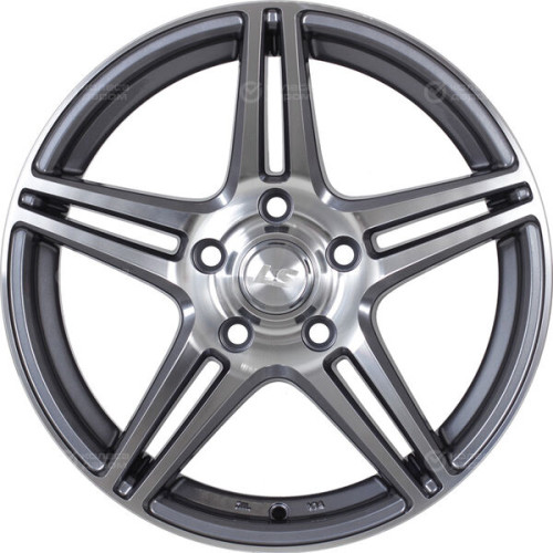 Колесный диск LS LS 770 7.5xR17 5x114.3 ET45 DIA73.1 насыщенный темно-серый полностью полированный